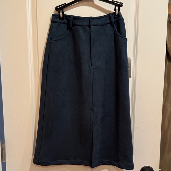 Sadie & Sage Navy A-Line Skirt - Picture 1 of 1